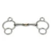 Stubben Steeltec 3-Ring Gag With Sweet Copper Link