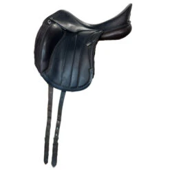 Used Equipe Viktoria Monoflap Dressage Saddle 17.5/W -Horse Gear Shop 334 Hero 00267.1687461331