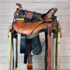 Used Ortho-Flex Western Saddle 15/M -Horse Gear Shop 337 L Rigging 78580.1690420281