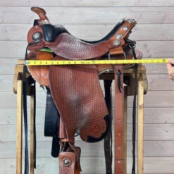 Used Ortho-Flex Western Saddle 15/M -Horse Gear Shop 337 Skirt Measurement 86429.1690420263