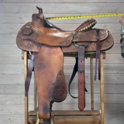 Used Star Of Texas Western Saddle 15/MW -Horse Gear Shop 340 Seat Measurement 34934.1690419405