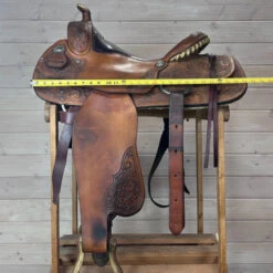 Used Star Of Texas Western Saddle 15/MW -Horse Gear Shop 340 Skirt Measurement 01240.1690419413