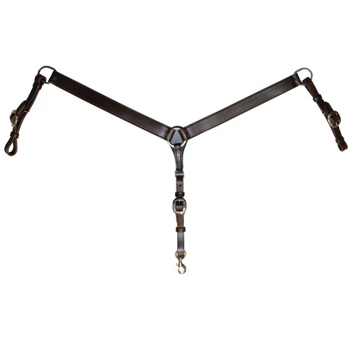 Circle Y Stitched Straight Breast Collar 2 Circle Y Stitched Straight Breast Collar - Image 2