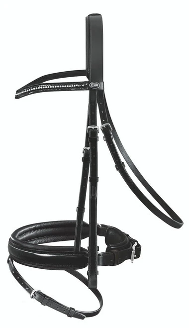 Passier Apollo Patent Leather Snaffle Bridle 1 Passier Apollo Patent Leather Snaffle Bridle