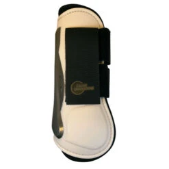 Equine Innovations Air Shock Jump Boots -Horse Gear Shop air shock boot white pearl outside 471158 equine innovations 32717.1686174835