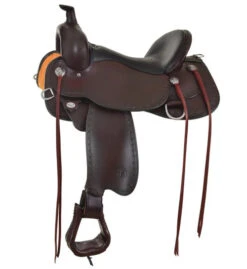 Circle Y Alpine Flex2 Trail Saddle 2377 -Horse Gear Shop alpine flex2 walnut black grainout seat 2377 circle y 46448.1687797854