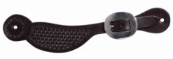 Professional's Choice Youth Basketweave Spur Straps -Horse Gear Shop basketweave spur strap youth black 3P9503 BLA prof choice 51752.1588884975