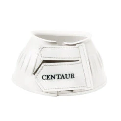 Centaur Heavy Duty Double Velcro Bell Boot -Horse Gear Shop bell boot ribbed velcro white 459790 centaur 94817.1595280718