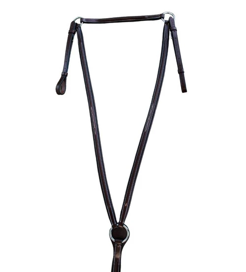 Black Oak Fancy Stitched Hunter Breastplate 1 Black Oak Fancy Stitched Hunter Breastplate