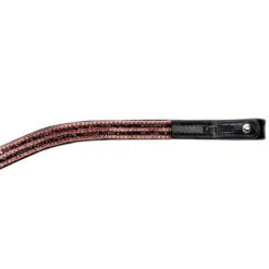 Kavalkade Button Curved Browband -Horse Gear Shop button browband black patent claret 20218 kavalkade 45007.1639000124
