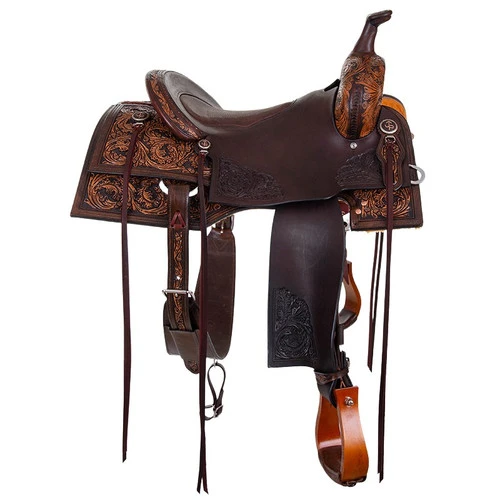 Circle Y Cody Crow Ranch Rider Saddle 2 Circle Y Cody Crow Ranch Rider Saddle - Image 2