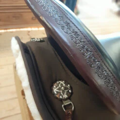 High Horse Daisetta Cordura Trail Saddle By Circle Y -Horse Gear Shop daisetta cordura saddle cantle skirt2 marys high horse 20088.1579053618