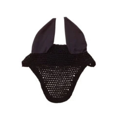 Kavalkade Easy Fly Bonnet -Horse Gear Shop easy fly bonnet black 36119 black kavalkade 04764.1680810961