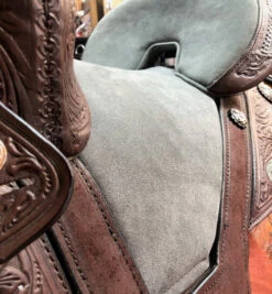 Circle Y Fischer Texas Treeless Barrel Saddle 1307 -Horse Gear Shop fischer treeless texas barrel saddle chocolate grey seat 1307 circle y 31736.1689205127