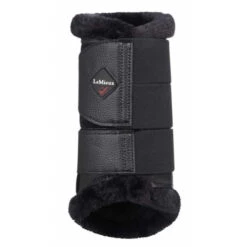 LeMieux Fleece Lined Brushing Boots -Horse Gear Shop fleece lined brushing boot black 8953 lemieux 60963.1636831261