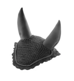 USG Fly Bonnets -Horse Gear Shop fly veil black black usg 49147.1589058340