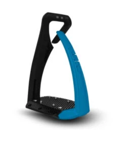 Freejump Soft'Up Pro+ Stirrups -Horse Gear Shop freejump softup pro stirrup blue 18662.1658364441
