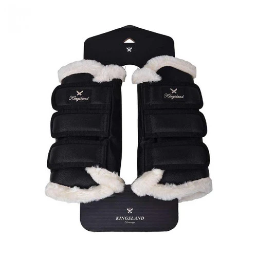 Kingsland Frieda Front Protection Boots -Horse Gear Shop frieda front protection boots black 206 HG 826 090 kingsland 86695.1586817582