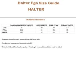 Halter Ego Copenhagen Navy Patent Halter -Horse Gear Shop halter size chart halter ego 89997.1682557138
