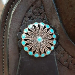 High Horse Lindale Barrel Saddle By Circle Y -Horse Gear Shop high horse lindale barrel saddle chocolate concho marys 6228 745C circle y 45629.1579208334