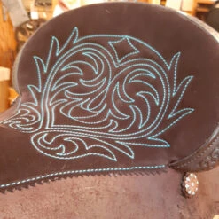 High Horse Lindale Barrel Saddle By Circle Y -Horse Gear Shop high horse lindale barrel saddle chocolate seat marys 6228 745C circle y 19400.1579208351