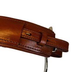 Stubben Steeltec Hackamore Bit -Horse Gear Shop leather hackamore tobacco pin 117956 004 stubben 00931.1681857860