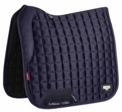 LeMieux Loire Memory Foam Dressage Pad -Horse Gear Shop loire drsg memory navy side 6361 lemieux 45135.1677098434