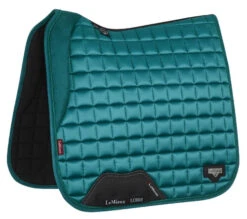 LeMieux Loire Memory Foam Dressage Pad -Horse Gear Shop loire drsg memory peacock side 6349 lemieux 03255.1677098446