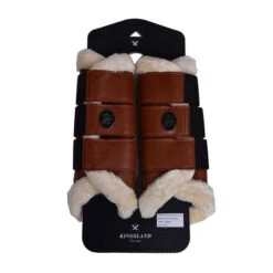 Kingsland KL Lorna Front Protection Boots -Horse Gear Shop lorna front boots cognac 212 HG 820 557 kingsland 99031.1623195573