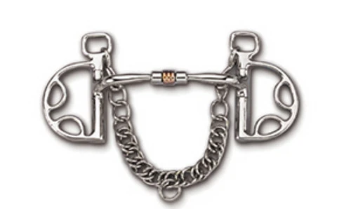 Myler Copper Roller Comfort Snaffle Kimberwick - MB 03 - Level 1 1 Myler Copper Roller Comfort Snaffle Kimberwick - MB 03 - Level 1