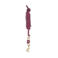 Perri's Nylon Lead Rope -Horse Gear Shop nylon lead burgundy 480S05 perris 09219.1599070980