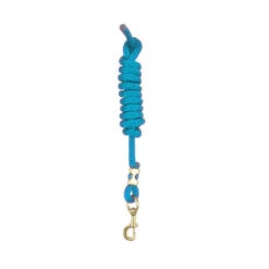 Perri's Nylon Lead Rope -Horse Gear Shop nylon lead turquoise 480S01 perris 13890.1599070969