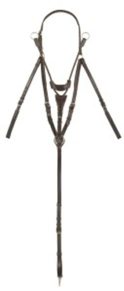 Ovation Breastplate With Stretch Cord Running Attachment