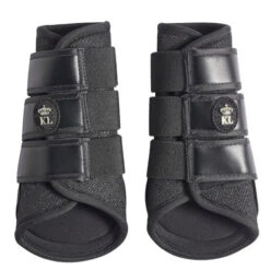 Kingsland Patton Protection Boots -Horse Gear Shop patton protection boots black outside 2220433426 kingsland 47375.1657133228