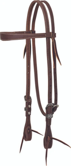 Weaver Leather Weaver Plains Indian Slim Brow Headstall