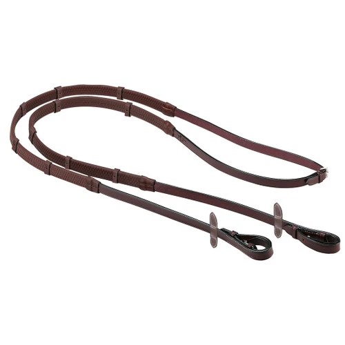 Equipe Rubber Reins With Stops 1 Equipe Rubber Reins With Stops