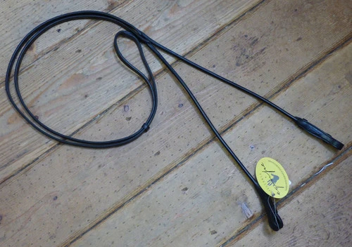 Equipe Rolled Leather Curb Reins 1 Equipe Rolled Leather Curb Reins