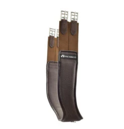 Synthetic Shoulder Relief Girth -Horse Gear Shop shoulder relief girth synthetic brown side 37229.1689017506