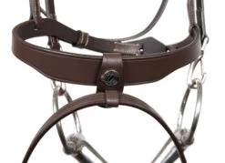 Signature By Antarès Training Bridle -Horse Gear Shop signature training bridle brown noseband SIGOB BRD2 atares 00196.1674091341