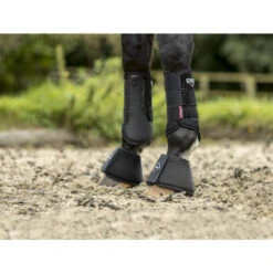 LeMieux Soft Shell Overreach Boots -Horse Gear Shop soft shell over reach boot black horse 9416 lemieux 54107.1636585338