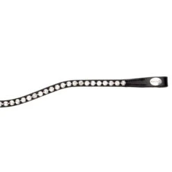 Kavalkade Splendid Curved Browband 8 Kavalkade Splendid Curved Browband -Horse Gear Shop splendid browband black white end 20227 kavalkade 71620.1607125090