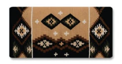 Mayatex Square Cut Navajo Blanket -Horse Gear Shop square cut navajo tan black choc 1462 3 mayatex 77265.1674924737