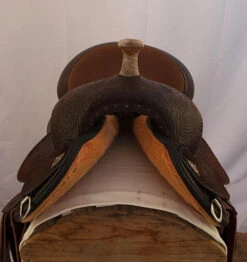 Circle Y KK Swift Barrel Saddle 1522 -Horse Gear Shop swift barrel saddle front 1522 circle y 84110.1572395842