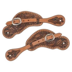 Circle Y Texas Flower Classic Spur Strap