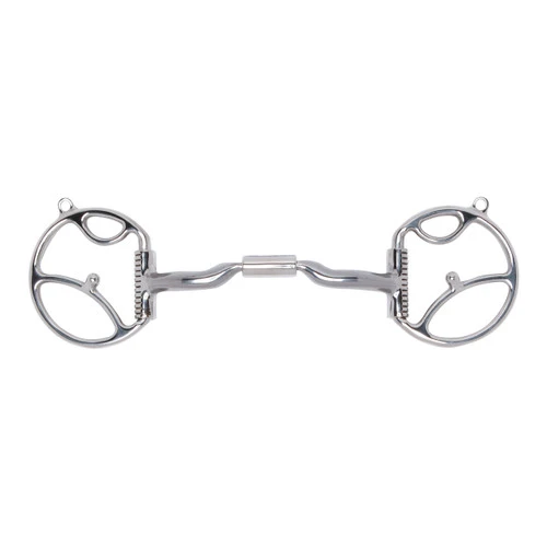 Myler Western Dee Low Port Comfort Snaffle With Hooks - Image 2