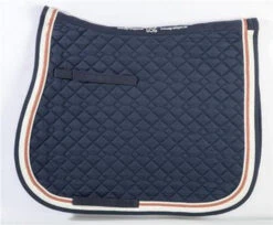 USG All Purpose/Close Contact Square Pad -Horse Gear Shop usg ap pad navy orange white 10708.1589057202